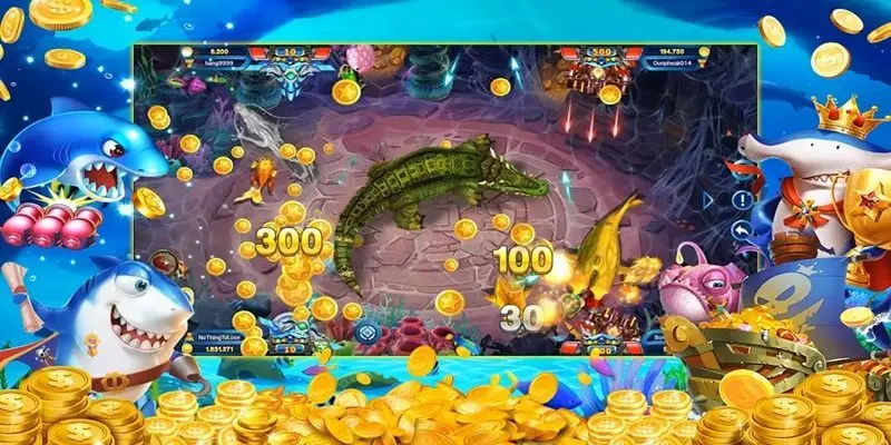 Jogo de tiro ao peixe multijogador oferece diversão sem fim
