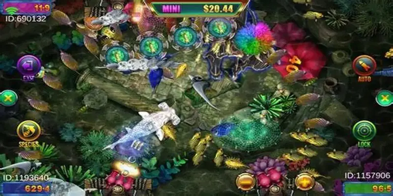 Muitos jogos de tiro ao peixe têm boa reputação