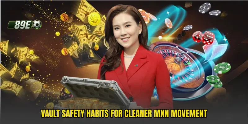 Vault safety habits for cleaner MXN movement